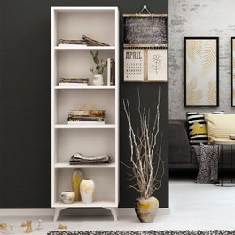 Hanah Home Estantería Potena Blanca